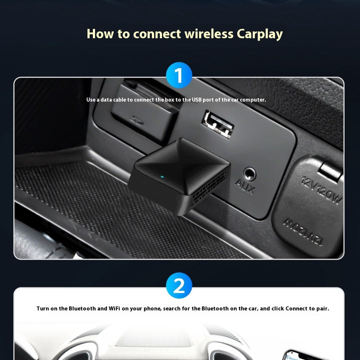 Wired To Wireless Carplay Box | Wireless Carplay Module